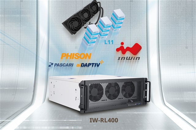 InWin's launch of water-cooled servers in collaboration with Phison's