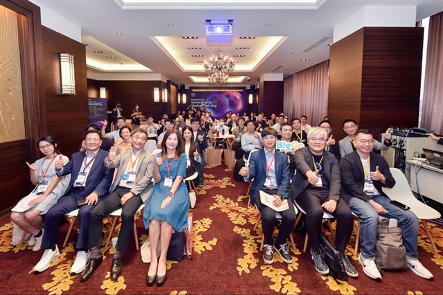 DIGITIMES, TTA and AWS representatives at Enterprise Connect - Generative AI Startup Pitch Day. Credit: DIGITIMES