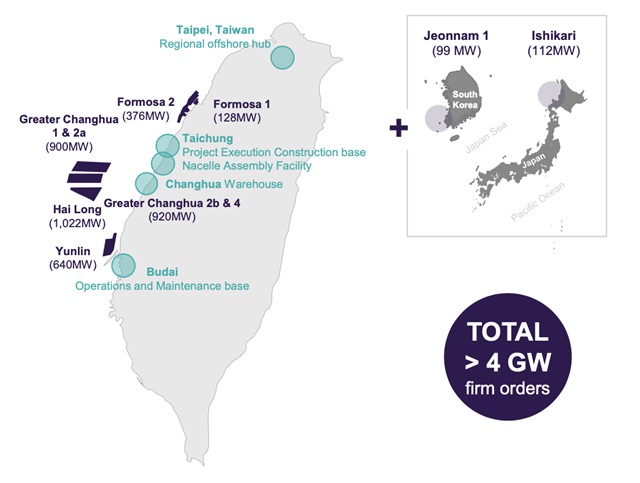 foothold in APAC based on secured orders