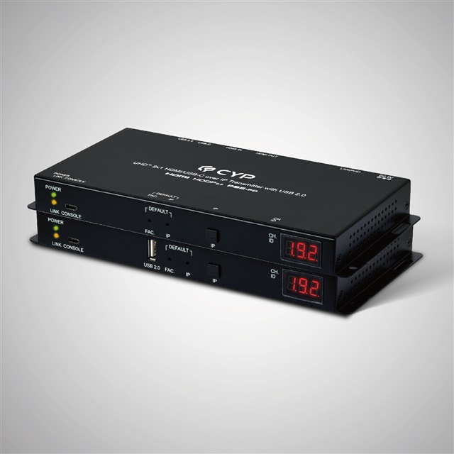 AV over IP encoder and decoder (model no AVIP-A4601E&D-B1C)