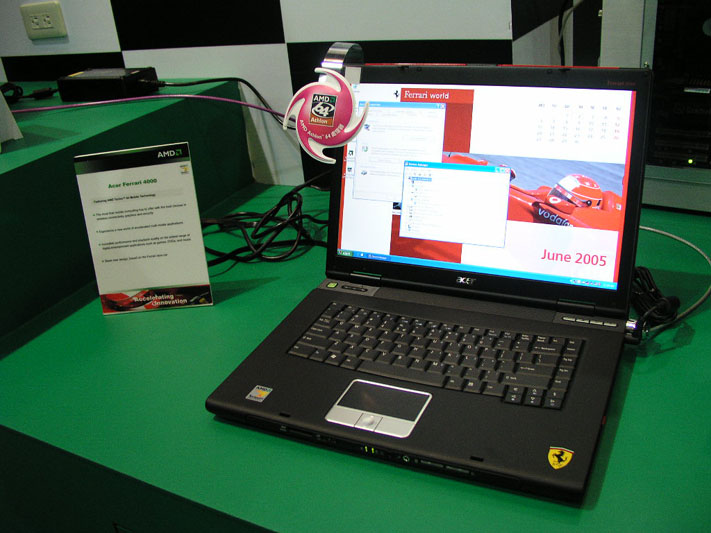 Acer Ferrari 4000 notebook