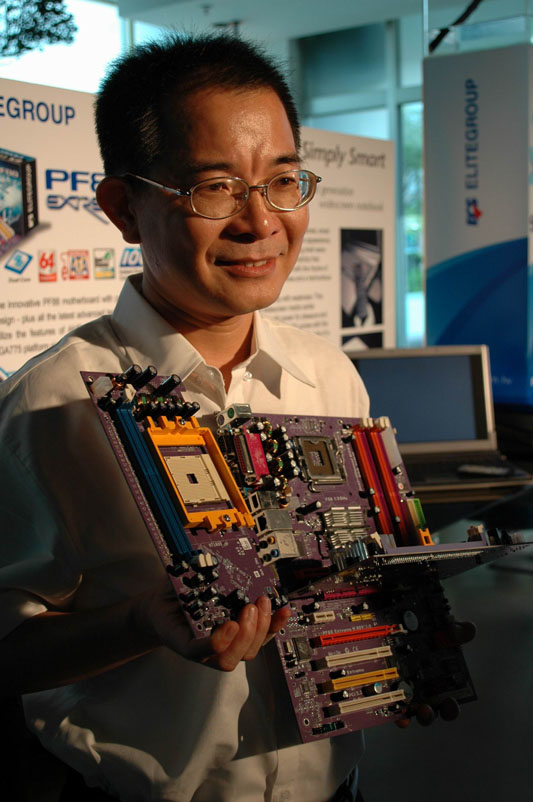 Ming-Tsun Chen, president of ECS