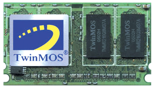 TwinMOS debuts DDR2-533 Micro DIMM for small size notebooks