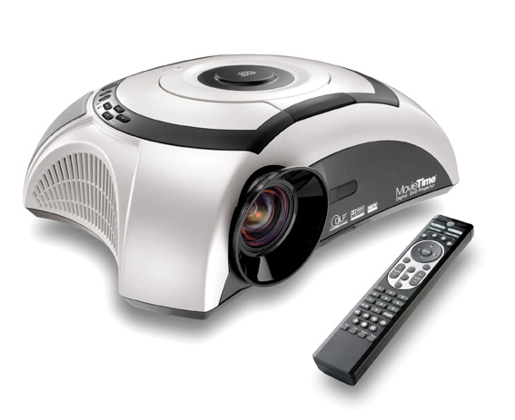 Optoma shows MovieTime projector at IFA 2005 in Berlin, Germany