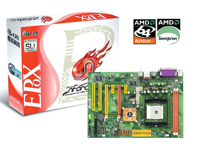 Epox rolls out its first SLI-supported mobo