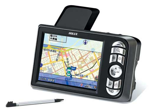 GPS specialist Holux debuts portable car navigator