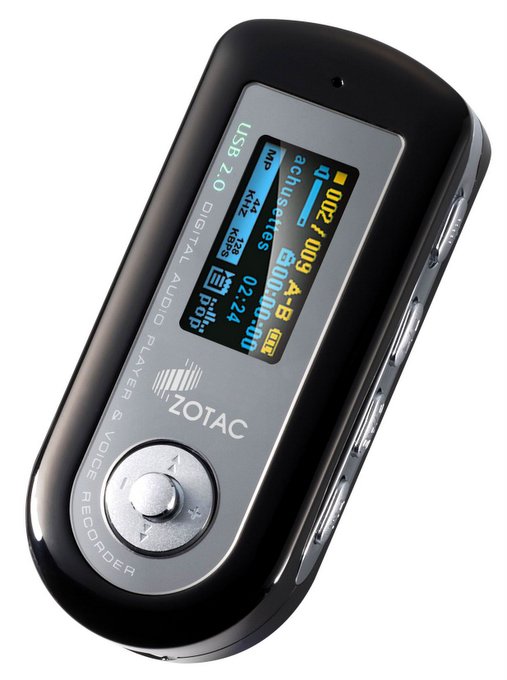 PC Partner unveils flash MP3 player at CES