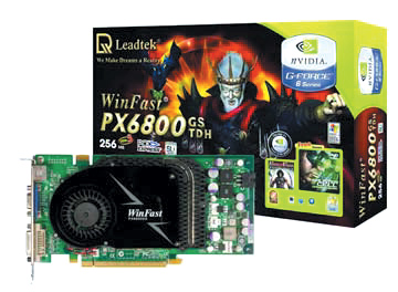 Leadtek unveils PX6800 GS graphics card