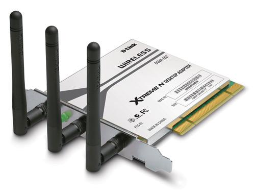 The D-Link DWA-552 Xtreme N desktop network adaptor