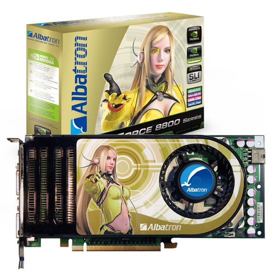 Albatron releases Nvidia 8800GTST DirectX 10 compatible graphics card