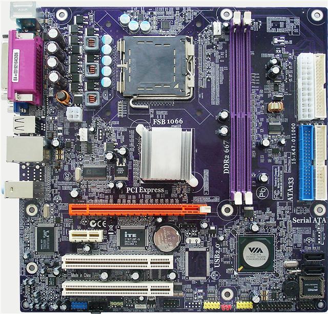 ECS P4M900T-M motherboard