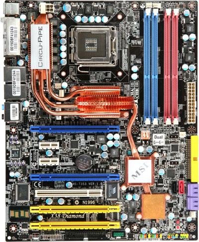 MSI X38 Diamond motherboard