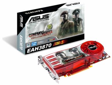 Asustek EAH3870 graphics card<br>