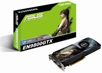 Asustek EN9800GTX/HTDP/512M graphics card<br>