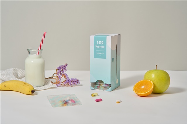 Kamee Box and smart personalized health supplement subscription service