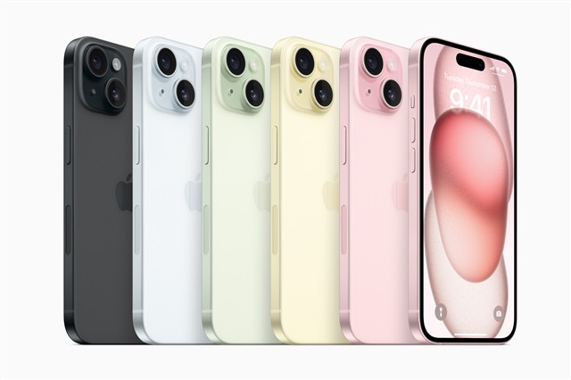 Apple iPhone 15 series smartphones