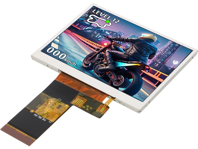 The displays are ideal for building handheld gaming consoles