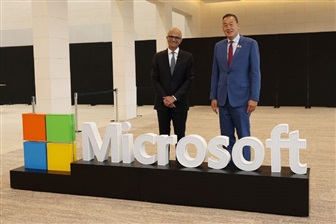 Photo: Satya Nadella and Prime Minister of Thailand Srettha Thavisin. Credit: Microsoft