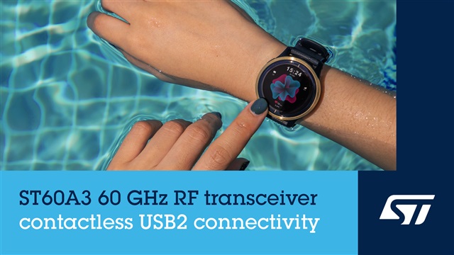 STMicroelectronics reveals cost-effective cable-free connectivity for eUSB accessories, devices and industrial applications