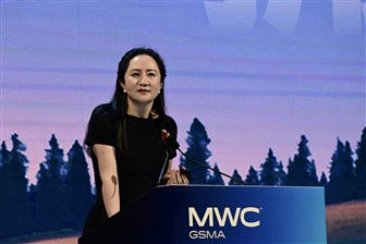Huawei rotating chairwoman and CFO, Meng Wanzhou. Credit: AFP