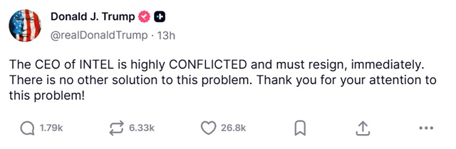 Credit: Donald Trump